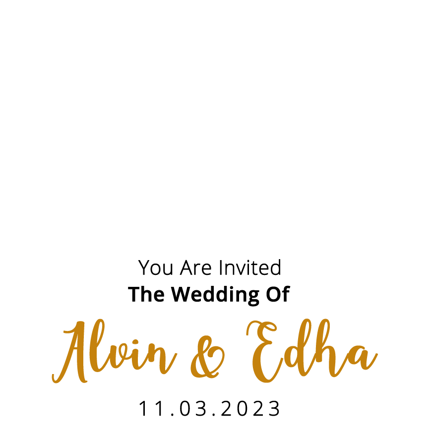 The wedding of