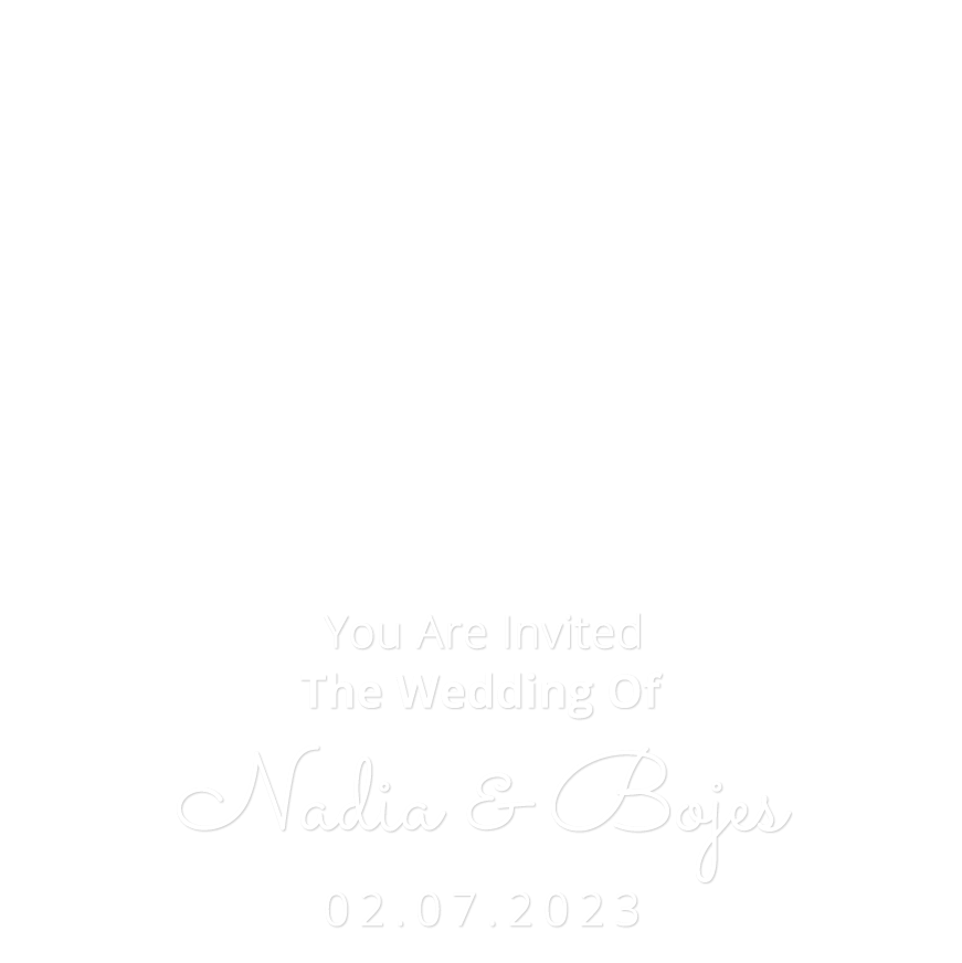 The wedding of